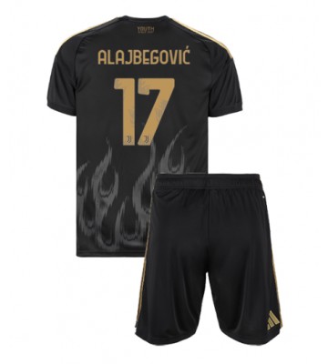 Juventus Kerim Alajbegovic #17 Tredjetrøje Børn 2026-27 Kortærmet (+ Korte bukser)